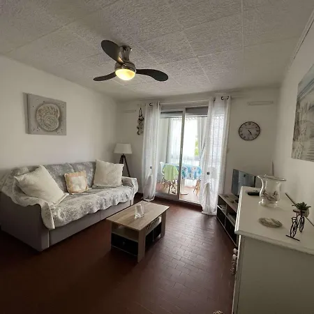 Calme 2 Pers. à 100m Avec Parking Privé - Fr-1-702-25 Apartamento Agde